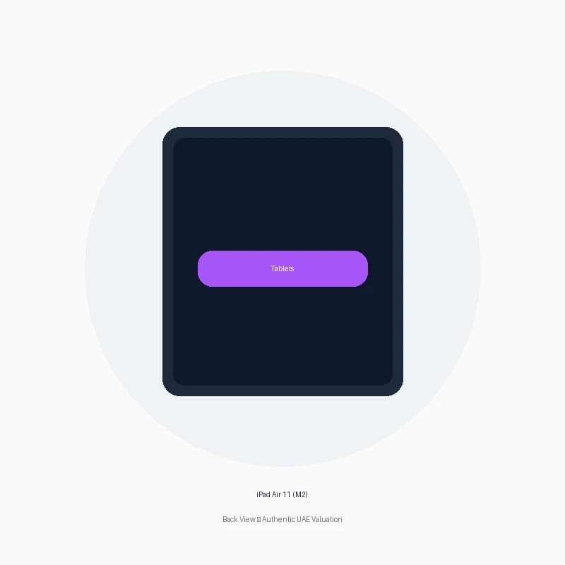 iPad Air 13 M2 Back