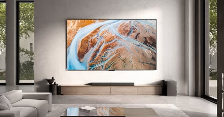 TCL C845 Mini LED 4K TV Back