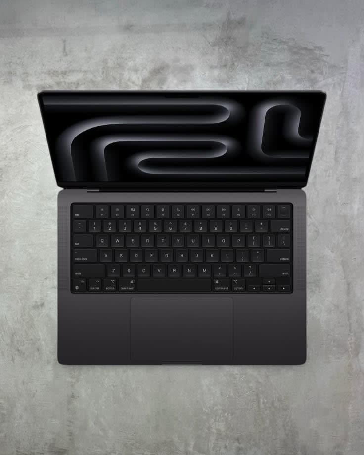 MacBook Pro 14" M3 (2023) Back